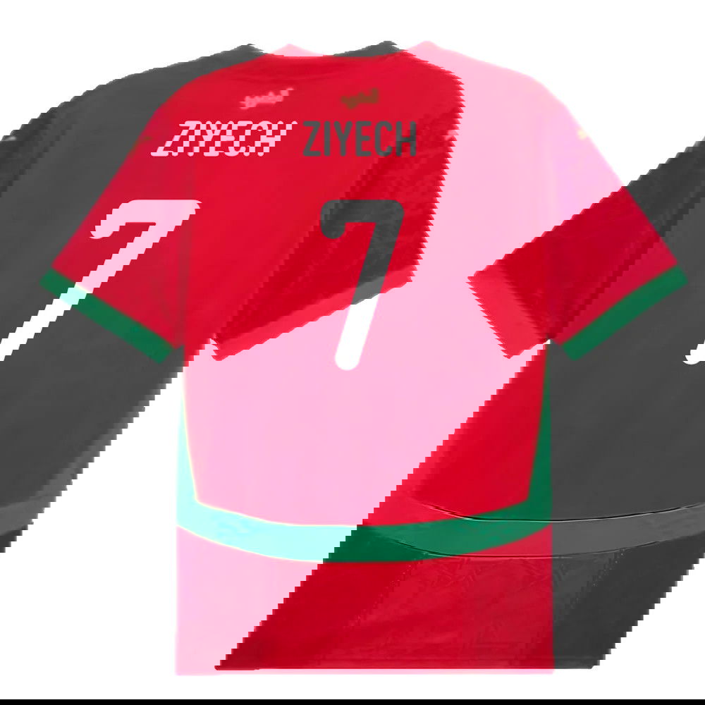 2024-2025 Morocco Home Shirt (Ziyech 7)