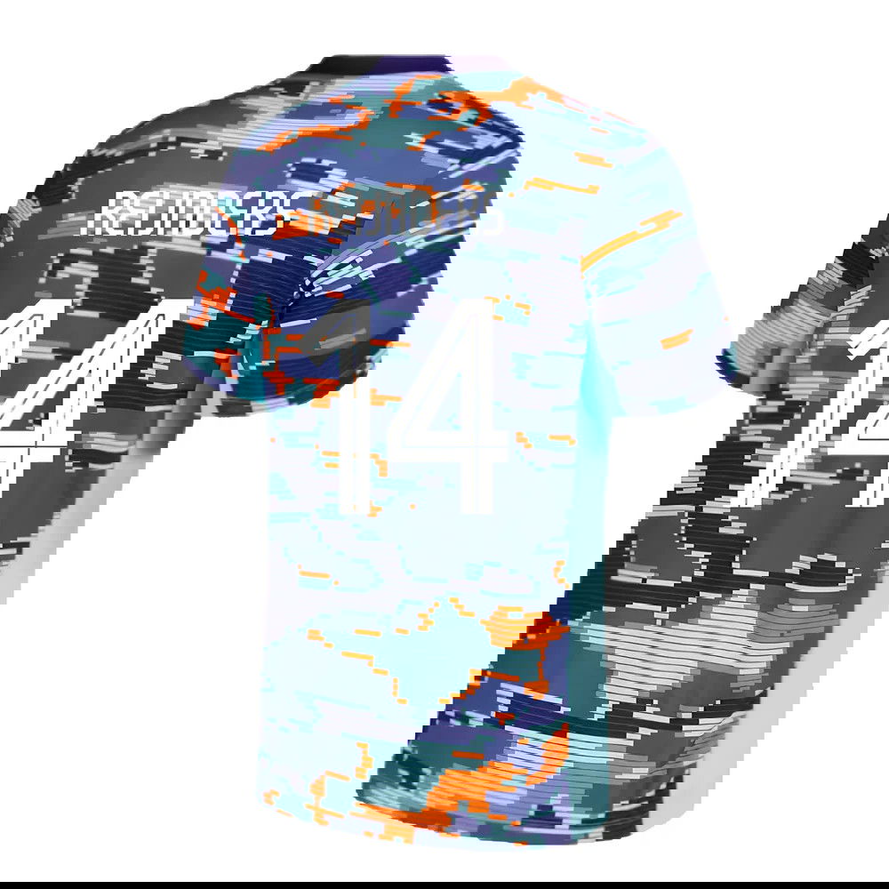 2024-2025 Netherlands Academy Pro Pre-Match Shirt (Blue) (Reijnders 14)