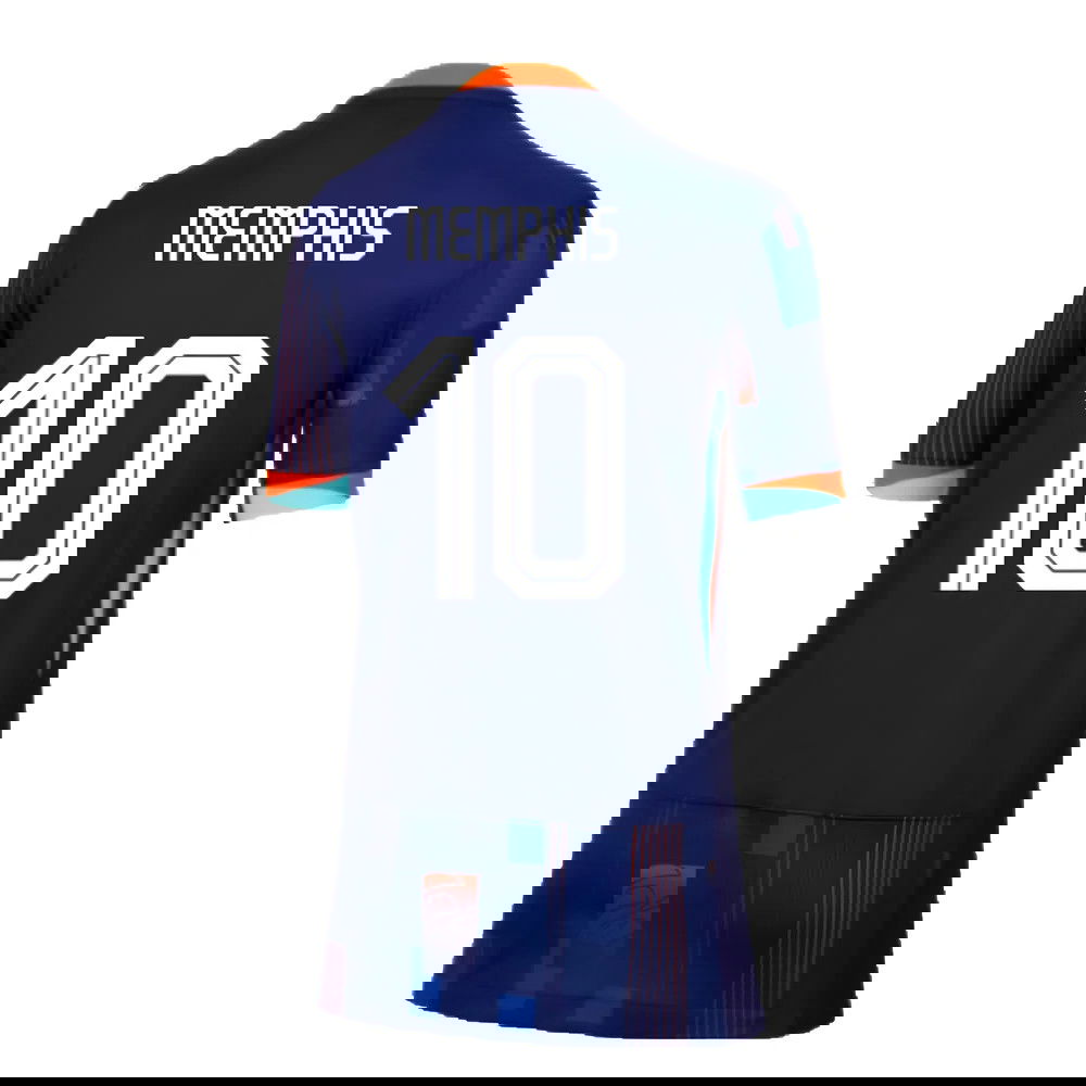 2024-2025 Netherlands Away Shirt (Kids) (Memphis 10)
