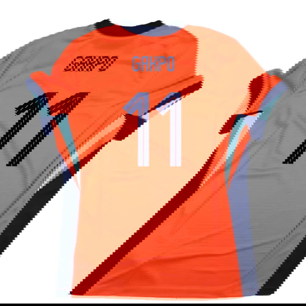 2024-2025 Netherlands Home Shirt (Womens) (Gakpo 11)