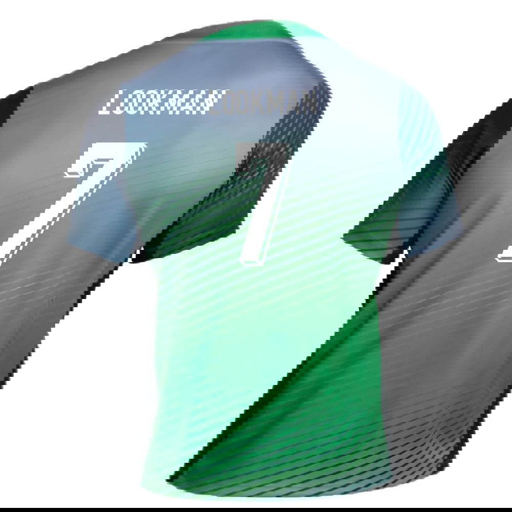 2024-2025 Nigeria Pre-Match Training Shirt (Cool Grey) (Lookman 7)