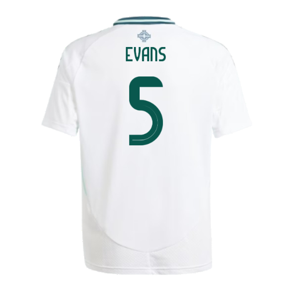 2024-2025 Northern Ireland Away Shirt - Kids (Evans 5)