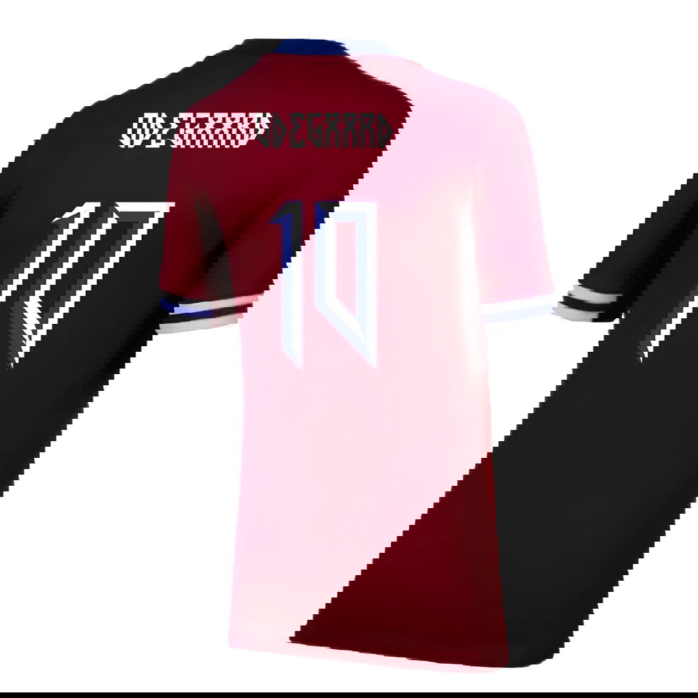 2024-2025 Norway Home Shirt (Kids) (ODEGAARD 10)