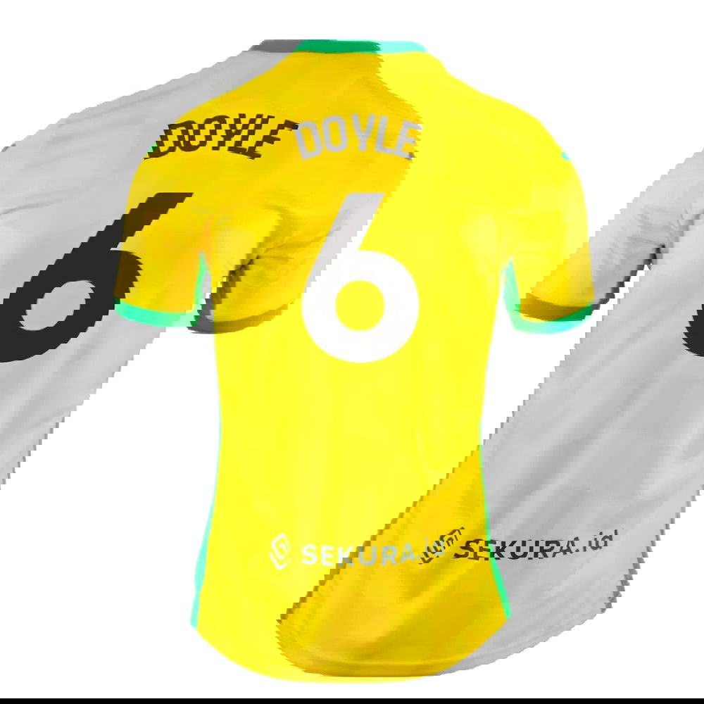 2024-2025 Norwich Home Shirt (Doyle 6)
