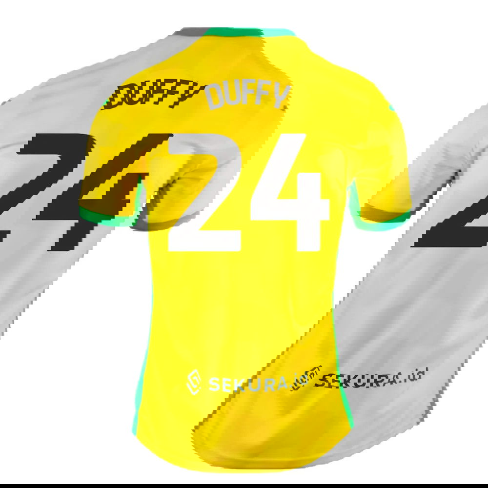 2024-2025 Norwich Home Shirt (Duffy 24)