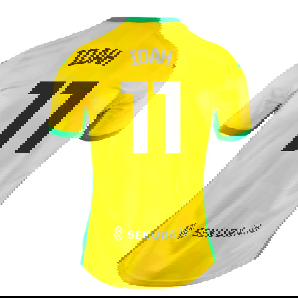 2024-2025 Norwich Home Shirt (Idah 11)