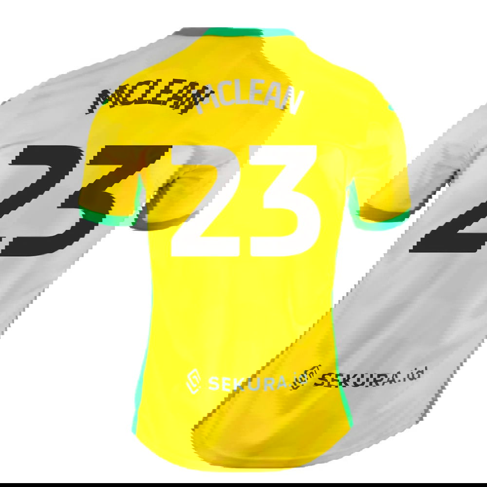 2024-2025 Norwich Home Shirt (McLean 23)
