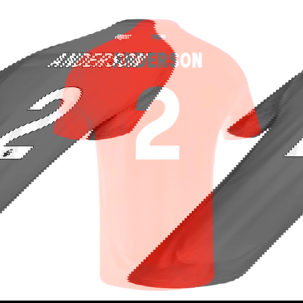 2024-2025 Nottingham Forest Home Shirt (Anderson 2)