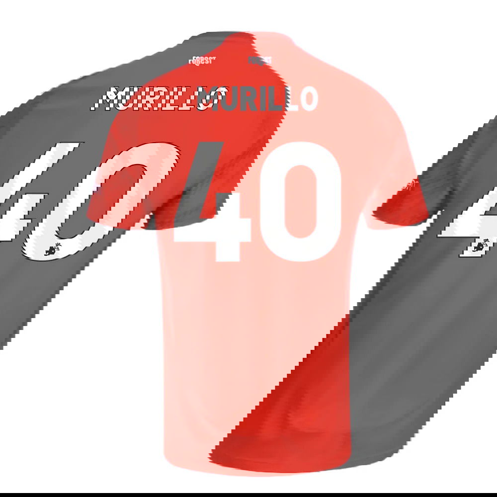 2024-2025 Nottingham Forest Home Shirt (Murillo 40)