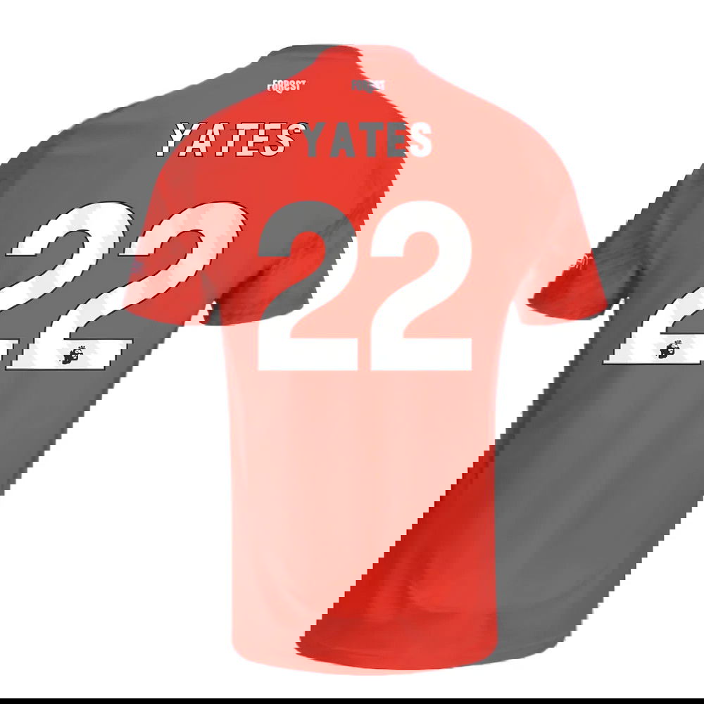 2024-2025 Nottingham Forest Home Shirt (Yates 22)