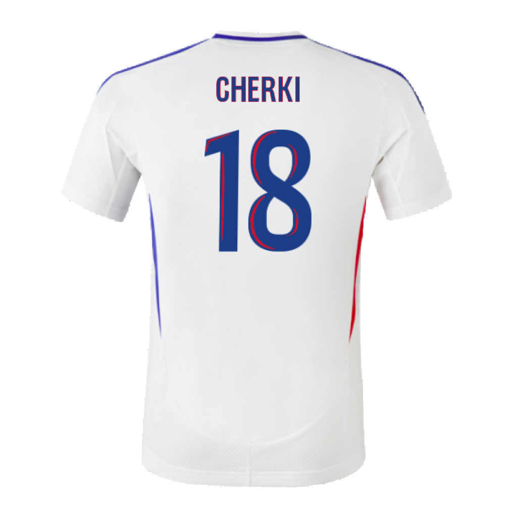 2024-2025 Olympique Lyon Home Shirt (Cherki 18)