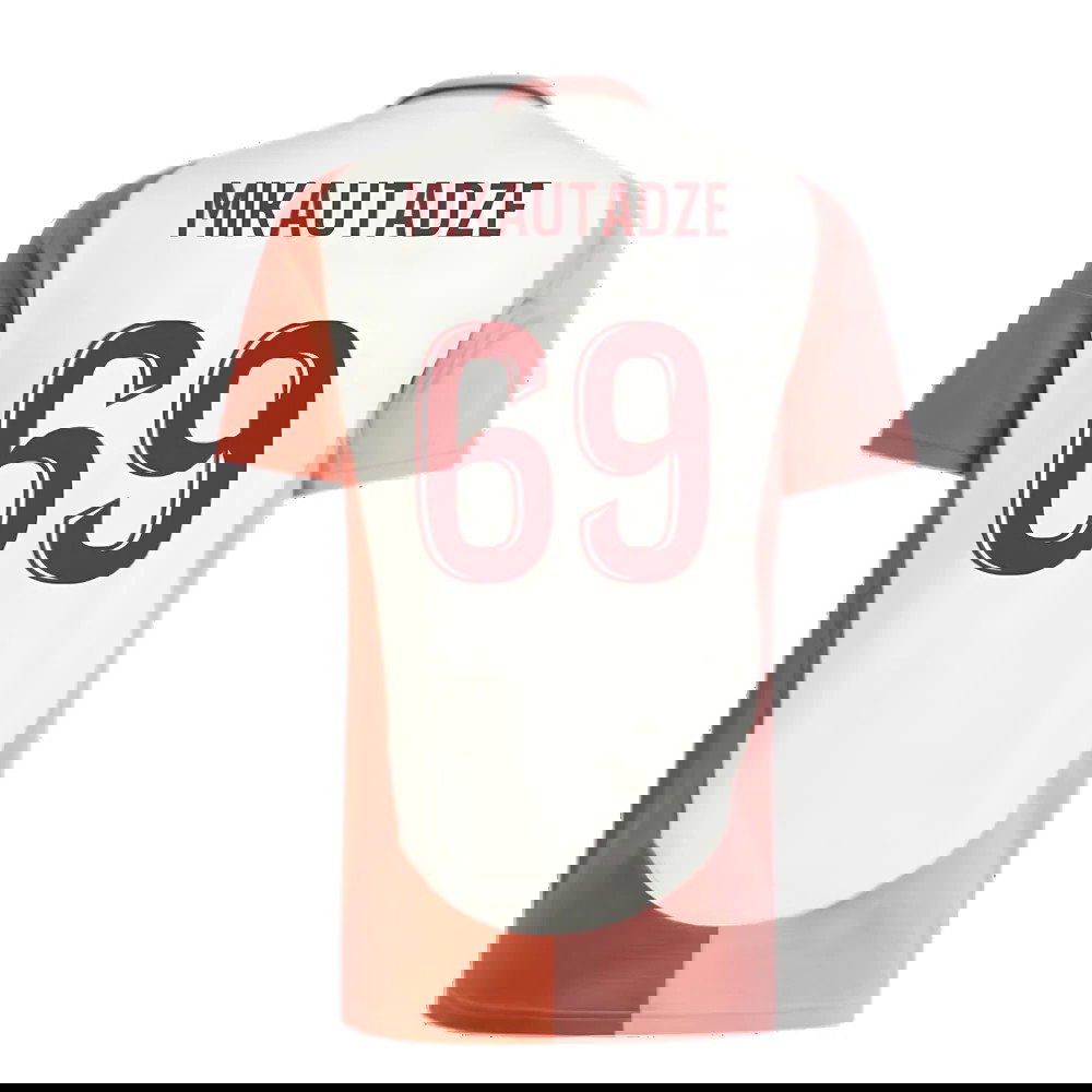 2024-2025 Olympique Lyon Third Shirt (Mikautadze 69)