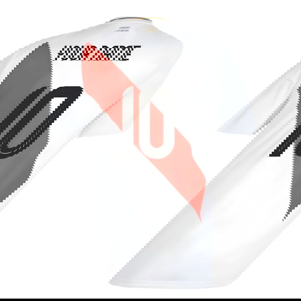 2024-2025 Peru Home Shirt (Your Name)