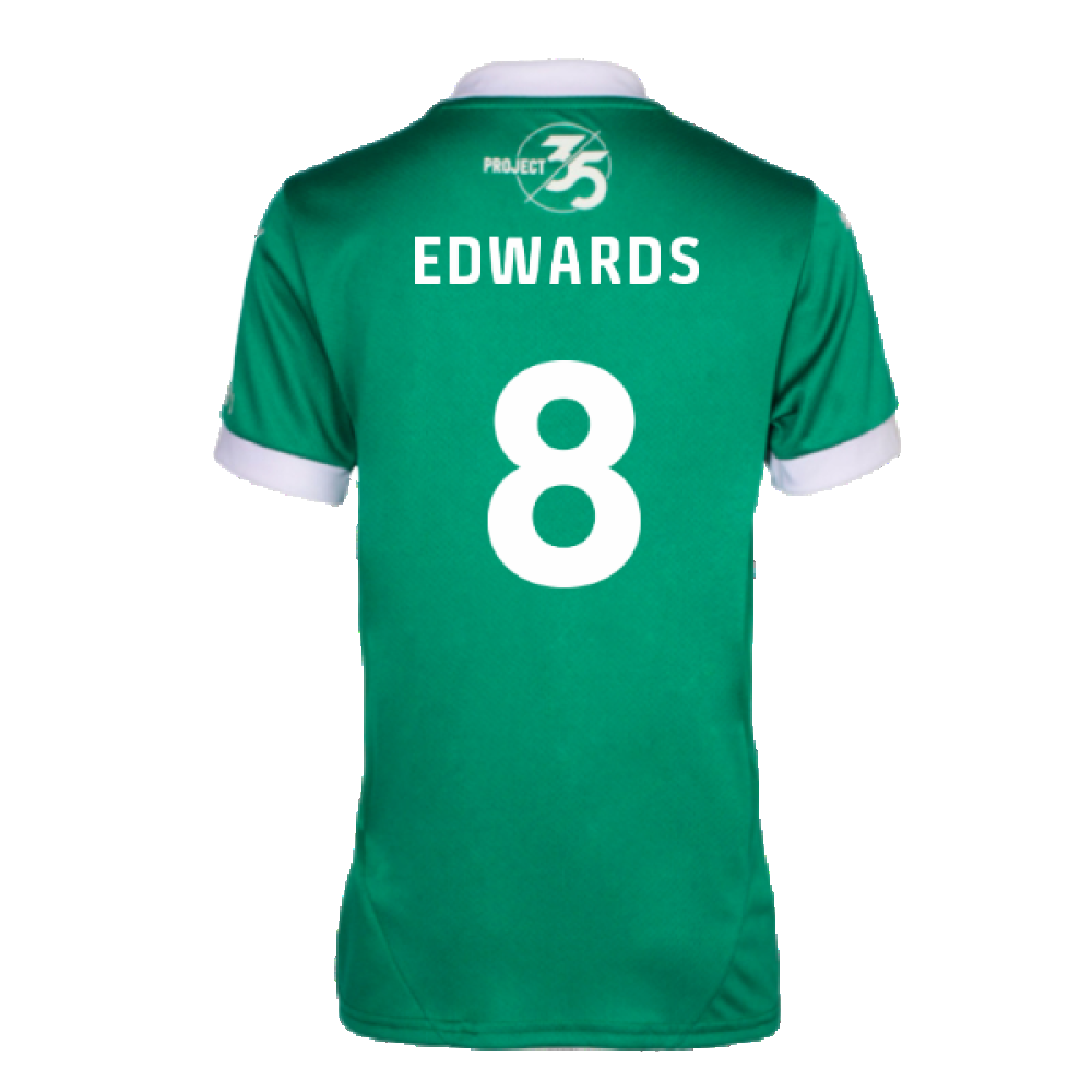 2024-2025 Plymouth Argyle Home Shirt (Kids) (Edwards 8)