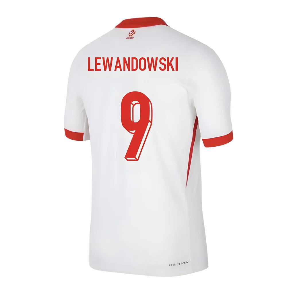 2024-2025 Poland Home Shirt (Kids) (Lewandowski 9)