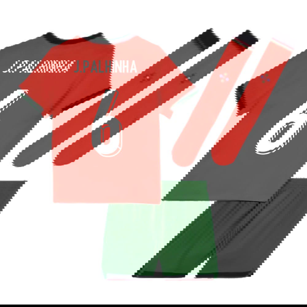 2024-2025 Portugal Home Mini Kit (J.Palhinha 6)