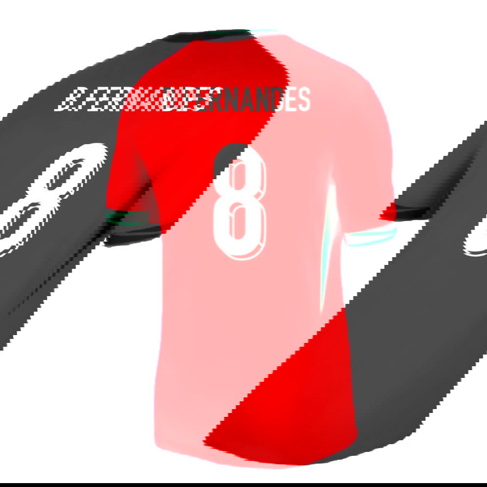 2024-2025 Portugal Home Shirt (B.Fernandes 8)