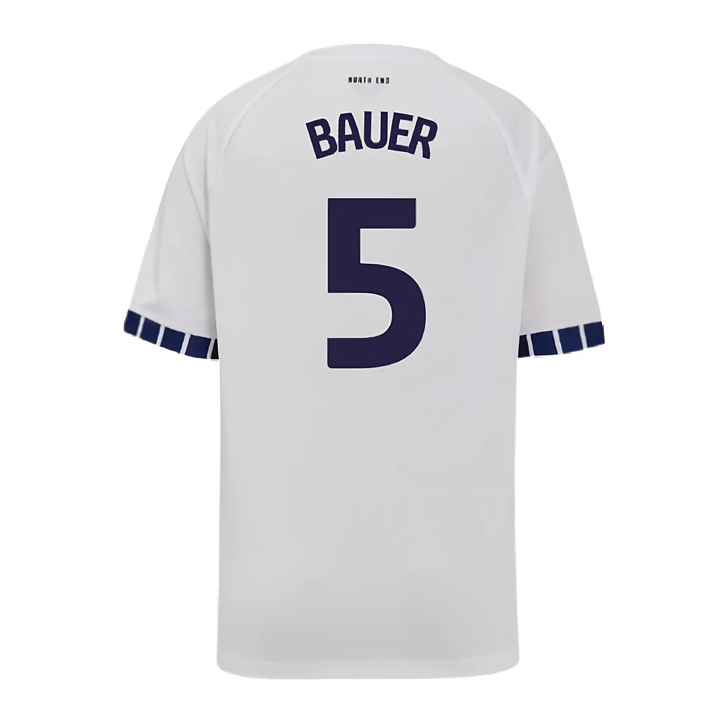 2024-2025 Preston North End Home Shirt (Kids) (Bauer 5)