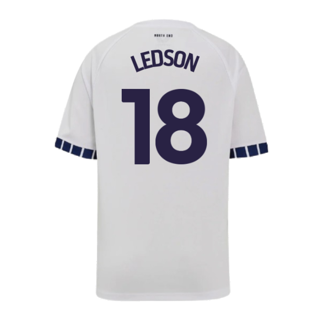 2024-2025 Preston North End Home Shirt (Kids) (Ledson 18)
