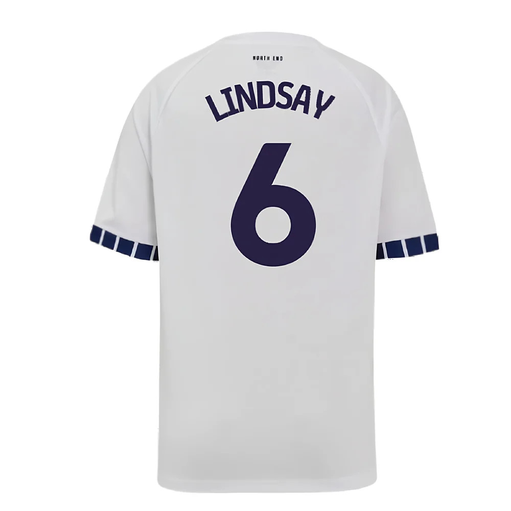 2024-2025 Preston North End Home Shirt (Kids) (Lindsay 6)