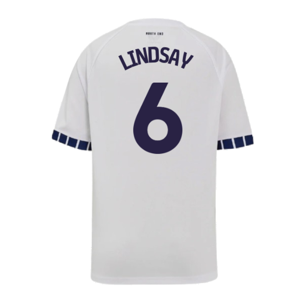 2024-2025 Preston North End Home Shirt (Kids) (Lindsay 6)