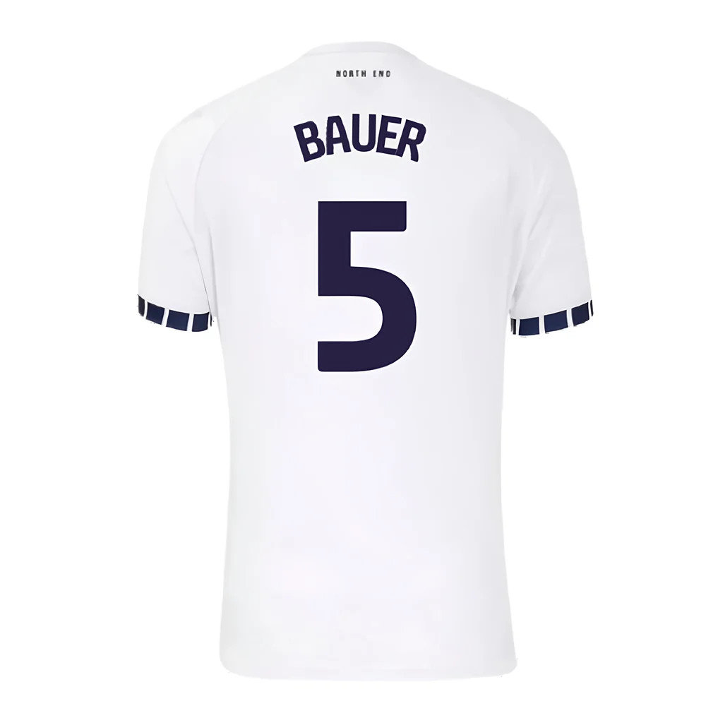 2024-2025 Preston North End Home Shirt (Womens) (Bauer 5)
