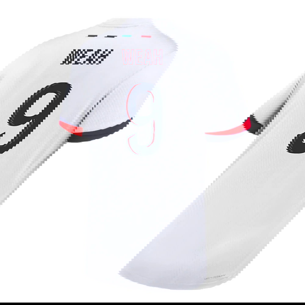 2024-2025 PSG Away Authentic Dri-ADV Shirt (Weah 9)