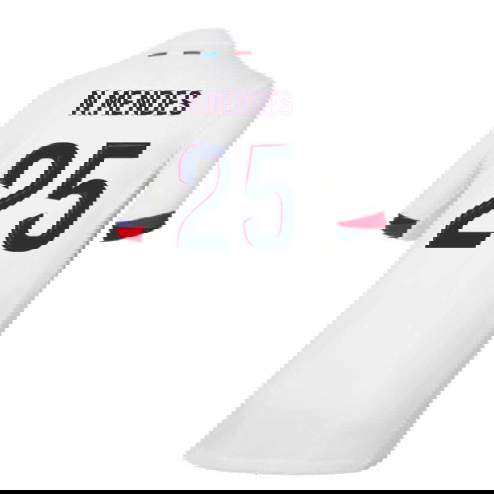 2024-2025 PSG Away Shirt (Kids) (N.Mendes 25)