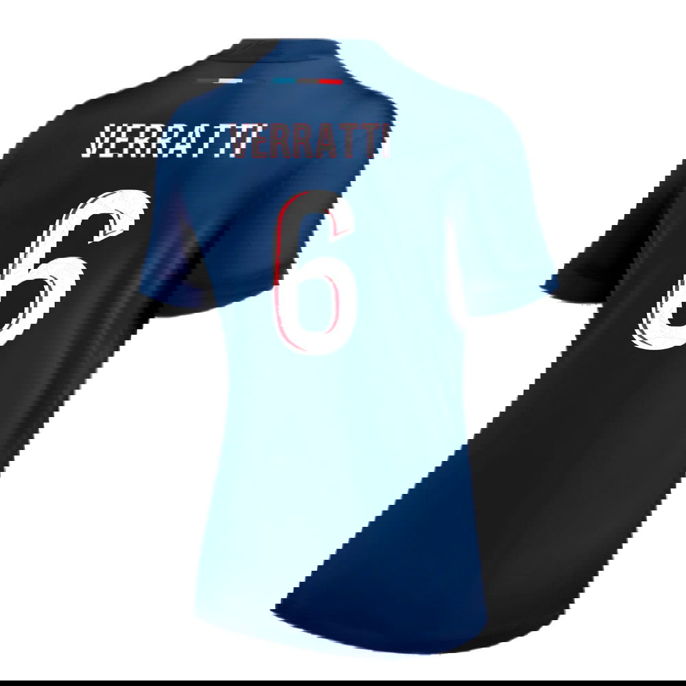 2024-2025 PSG Home Shirt (Womens) (Verratti 6)