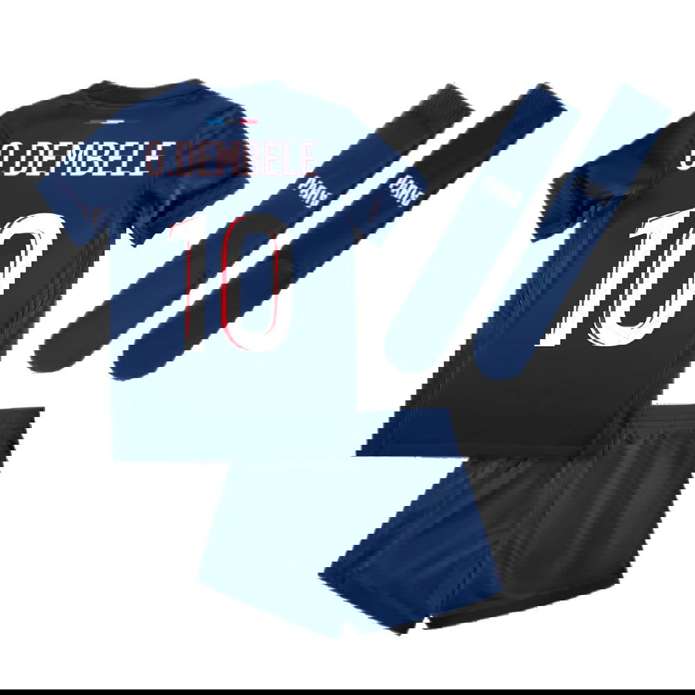 2024-2025 PSG Paris Saint Germain Home Mini Kit (O.Dembele 10)