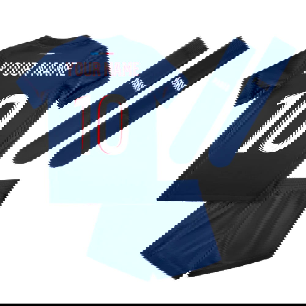 2024-2025 PSG Paris Saint Germain Home Mini Kit (Your Name)