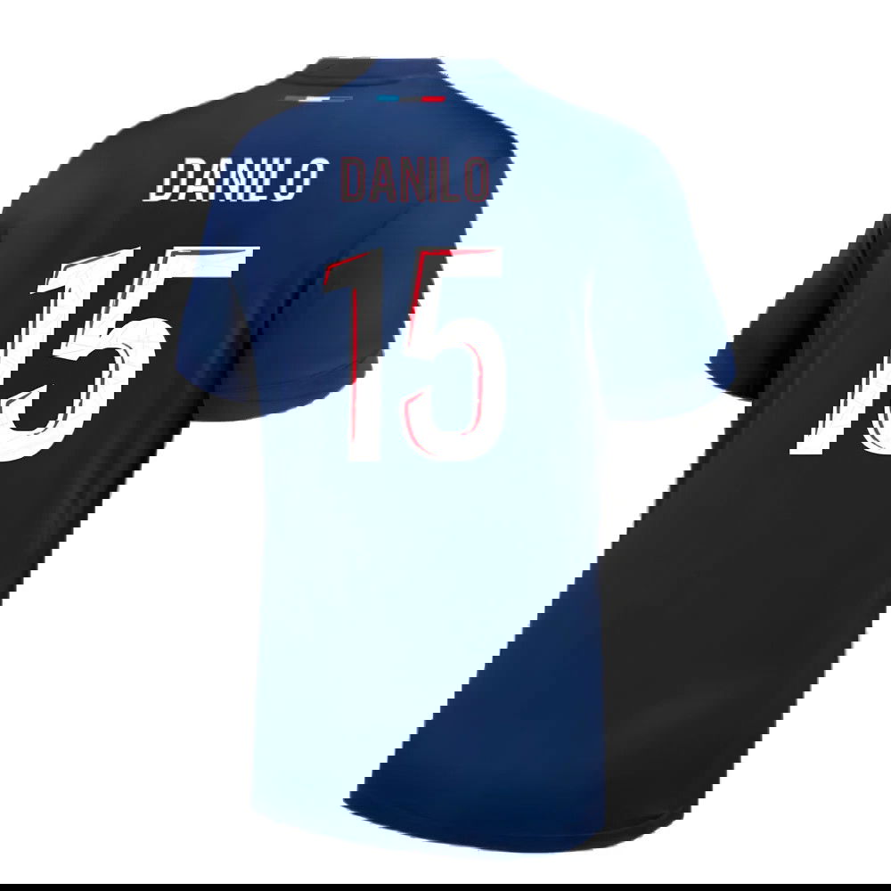 2024-2025 PSG Paris Saint Germain Home Shirt (Danilo 15)