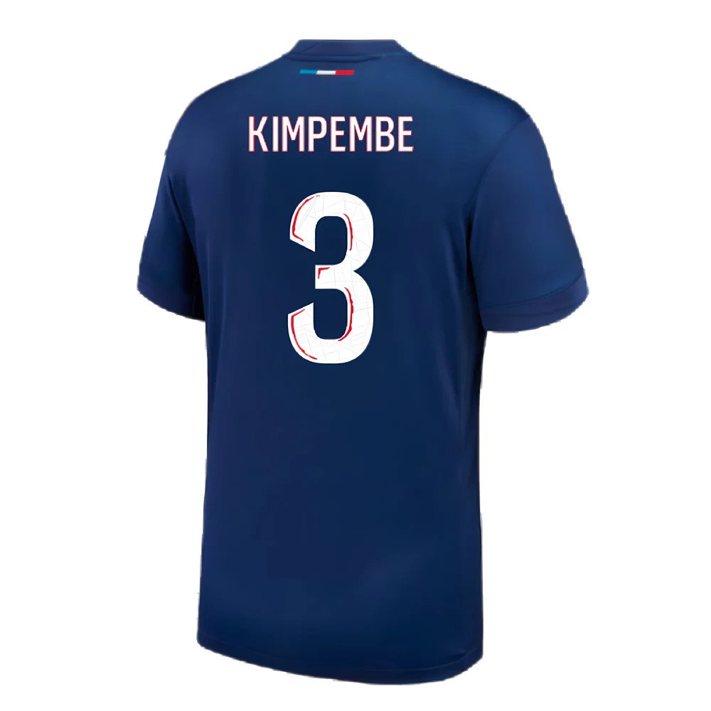 2024-2025 PSG Paris Saint Germain Home Shirt (Kids) (Kimpembe 3)