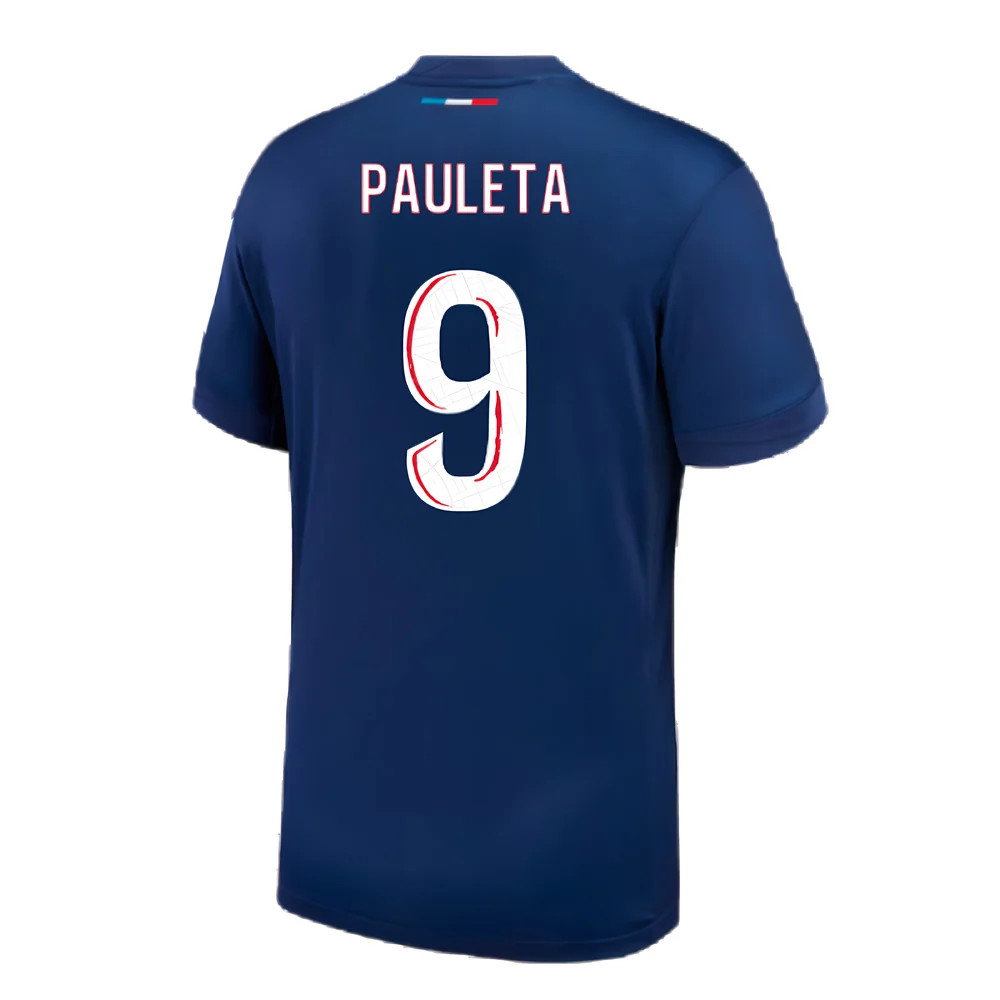2024-2025 PSG Paris Saint Germain Home Shirt (Kids) (Pauleta 9)