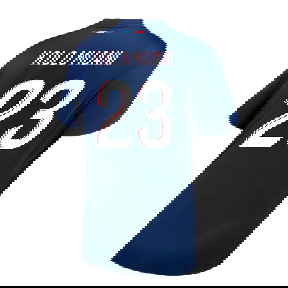 2024-2025 PSG Paris Saint Germain Home Shirt (Kolo Muani 23)