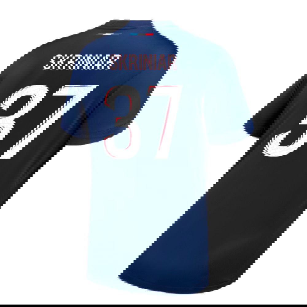 2024-2025 PSG Paris Saint Germain Home Shirt (Skriniar 37)