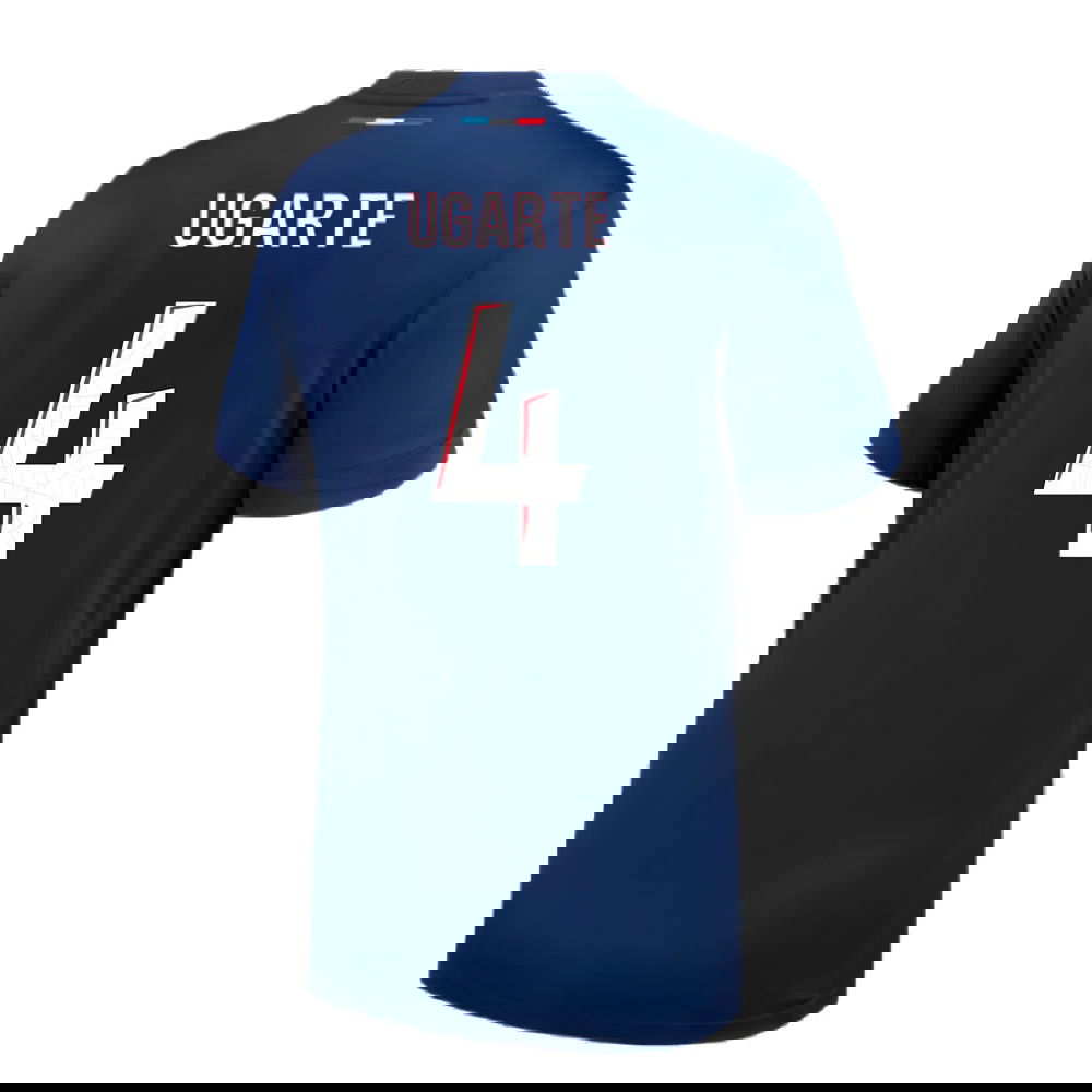 2024-2025 PSG Paris Saint Germain Home Shirt (Ugarte 4)