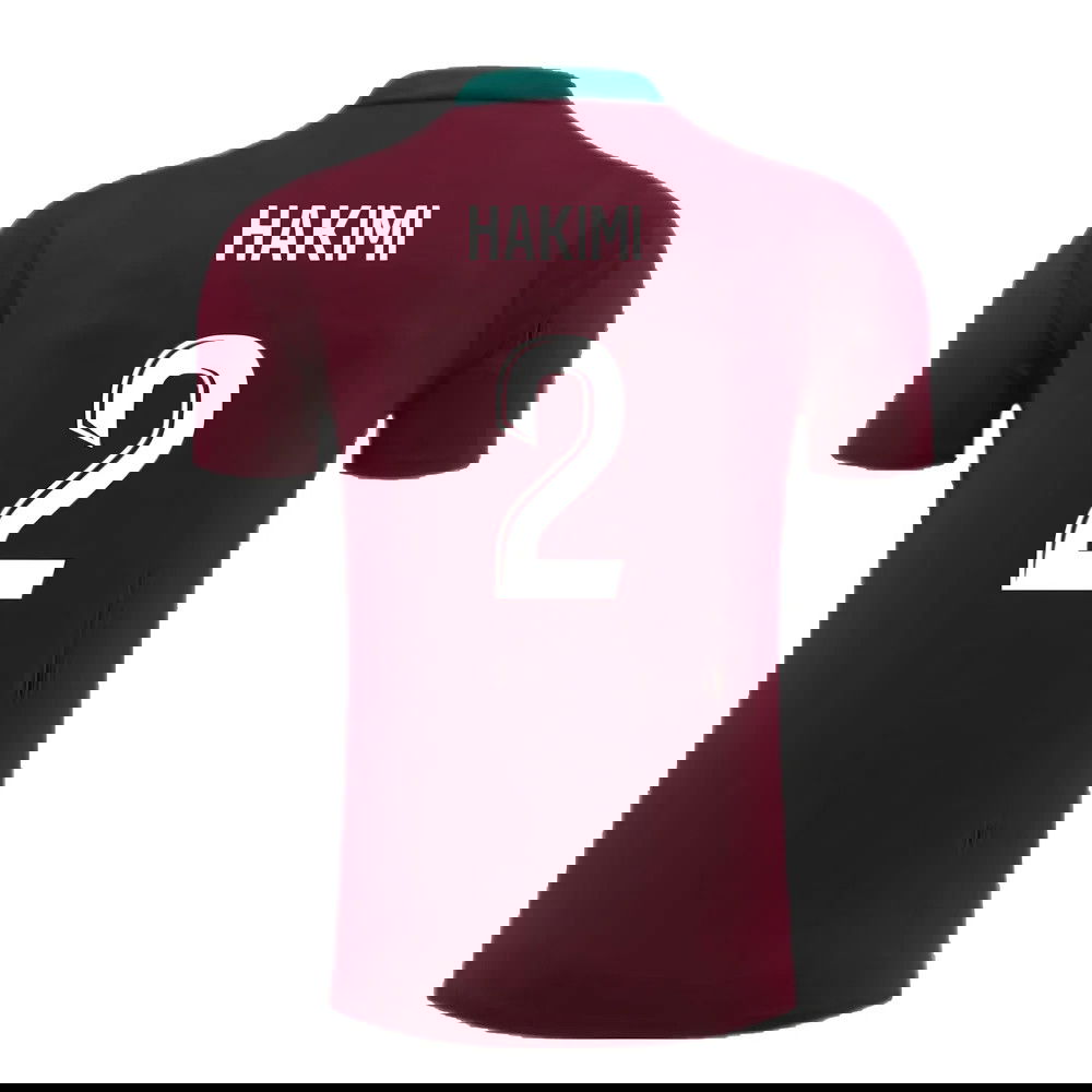 2024-2025 PSG Strike Dri-Fit Training Shirt (Bordeaux) - Kids (Hakimi 2)