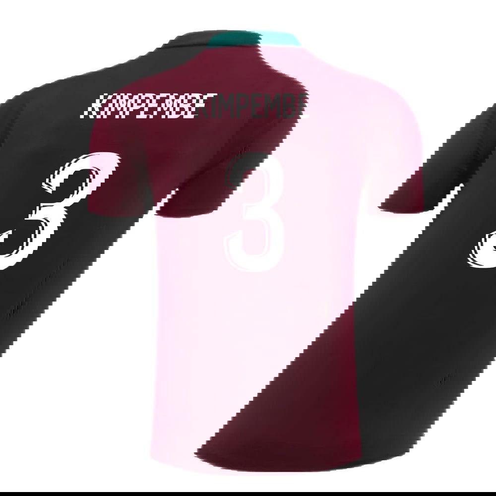 2024-2025 PSG Strike Dri-Fit Training Shirt (Bordeaux) - Kids (Kimpembe 3)