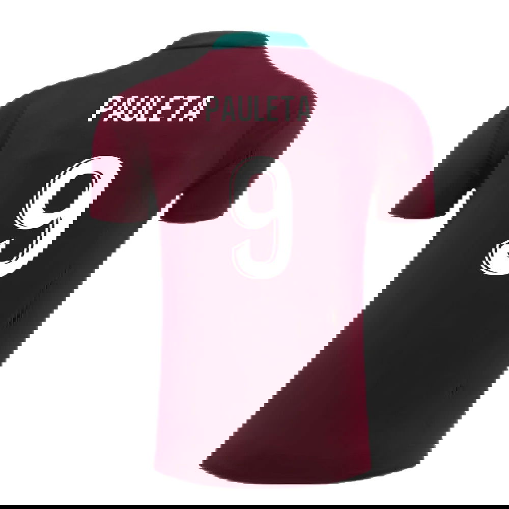 2024-2025 PSG Strike Dri-Fit Training Shirt (Bordeaux) - Kids (Pauleta 9)