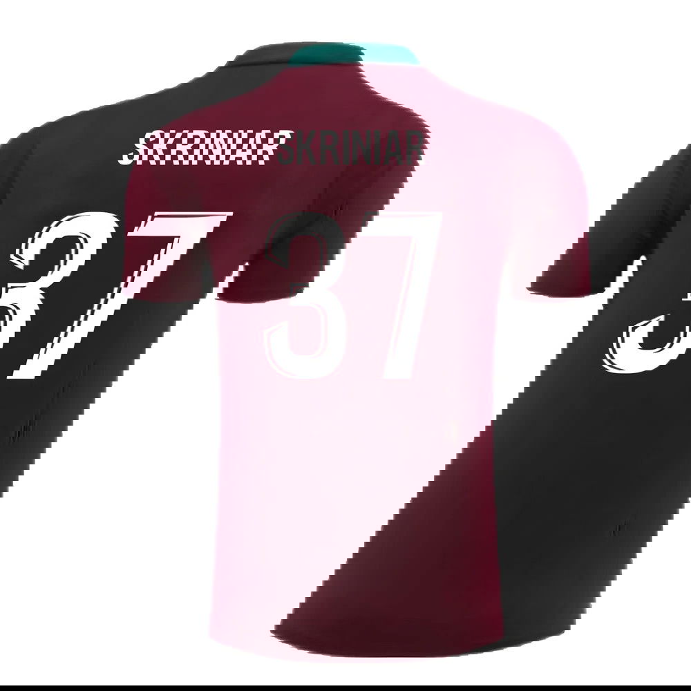 2024-2025 PSG Strike Dri-Fit Training Shirt (Bordeaux) - Kids (Skriniar 37)