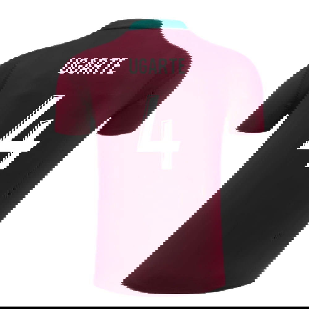 2024-2025 PSG Strike Dri-Fit Training Shirt (Bordeaux) - Kids (Ugarte 4)