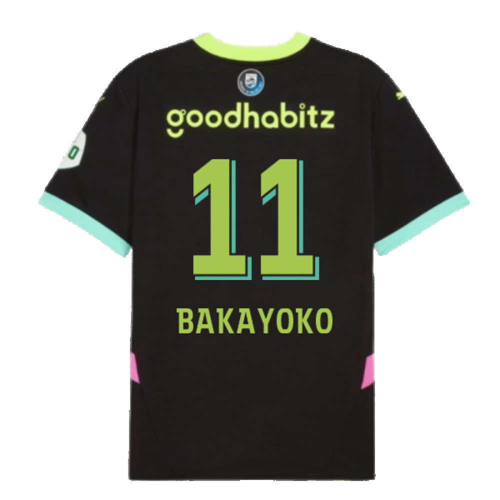 2024-2025 PSV Eindhoven Away Shirt (Bakayoko 11)