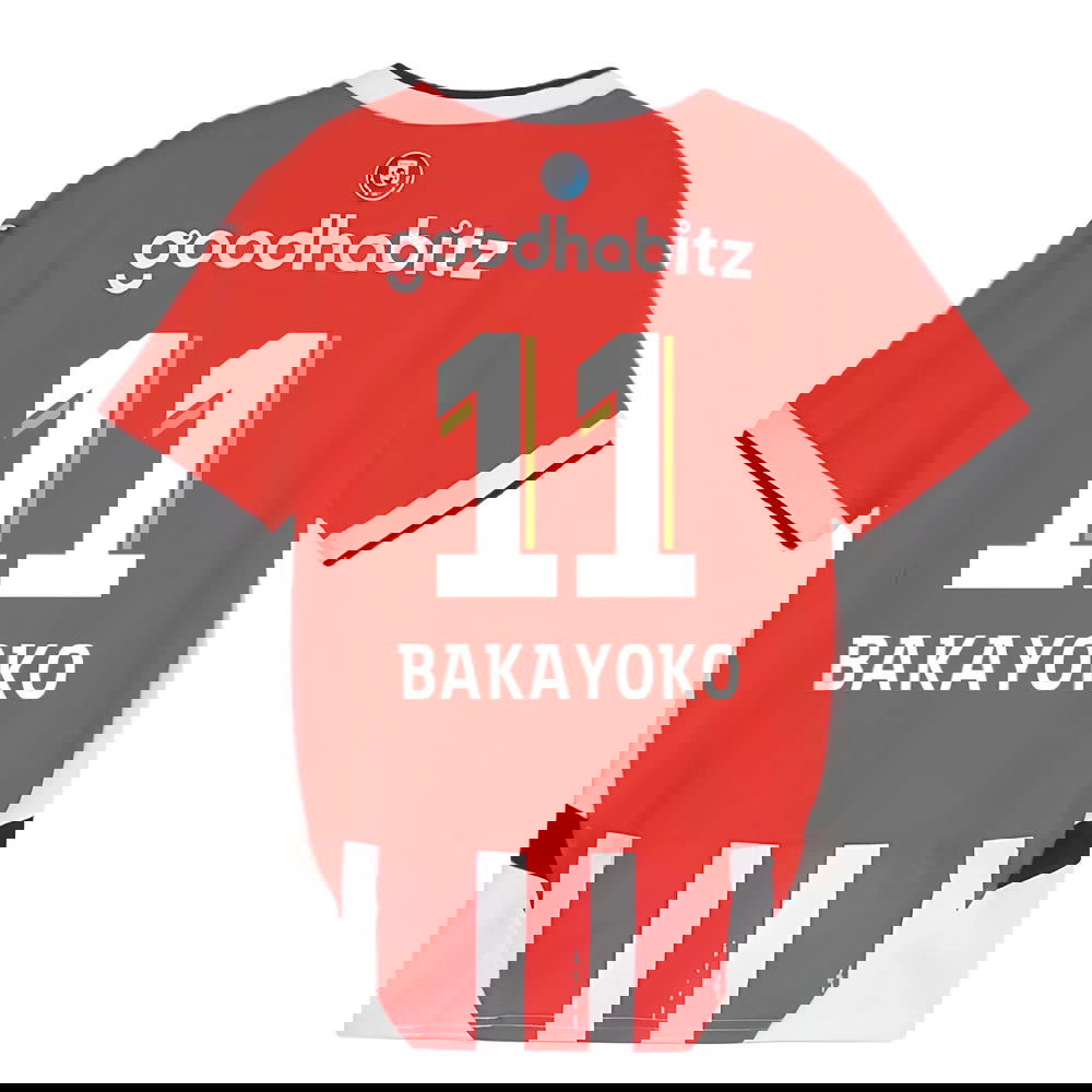 2024-2025 PSV Eindhoven Home Shirt (Kids) (Bakayoko 11)