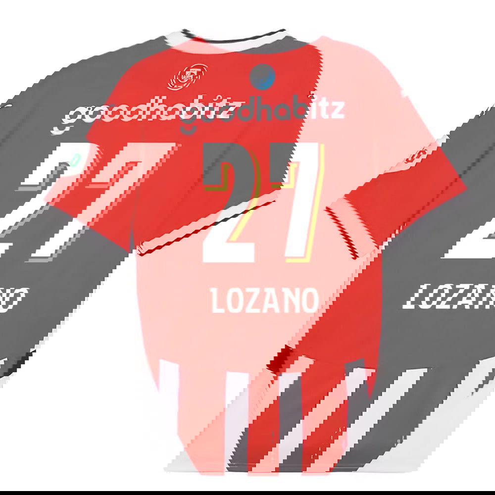 2024-2025 PSV Eindhoven Home Shirt (Lozano 27)