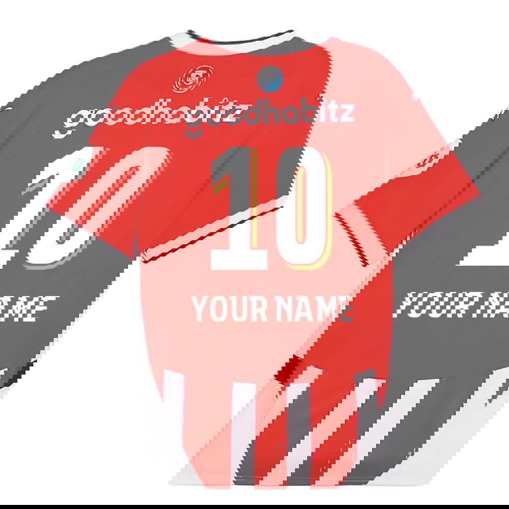 2024-2025 PSV Eindhoven Home Shirt (Your Name)