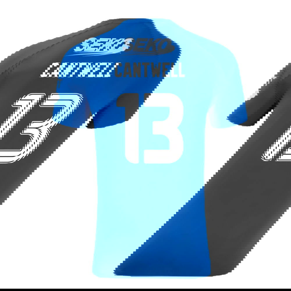 2024-2025 Rangers Authentic Pro Home Shirt (Cantwell 13)