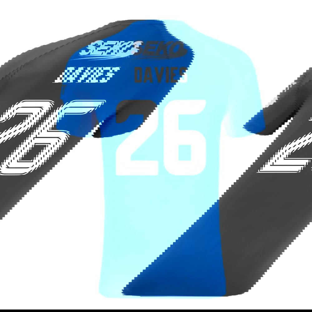 2024-2025 Rangers Authentic Pro Home Shirt (Davies 26)