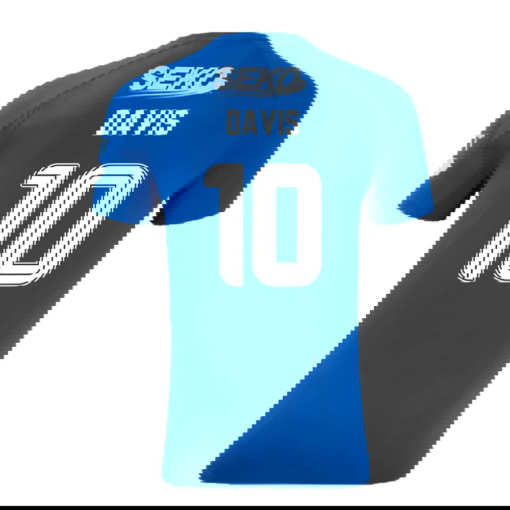 2024-2025 Rangers Authentic Pro Home Shirt (Davis 10)