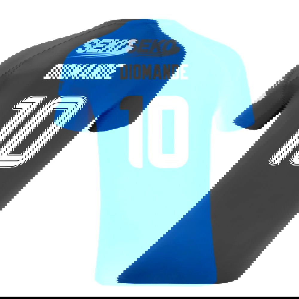 2024-2025 Rangers Authentic Pro Home Shirt (Diomande 10)